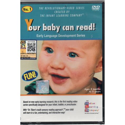 Early Language Development Series DVD Your baby Can Read! Starter,Vol.1 ...