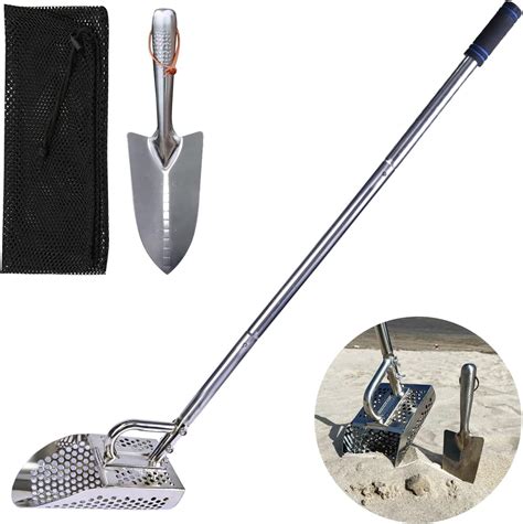 Amazon.com: comincia Heavy Duty Sand Scoop for Metal Detecting ...