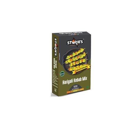Buy Hariyali Kebab (Pack Of 4) Online from Stories Food and Beverage at ...