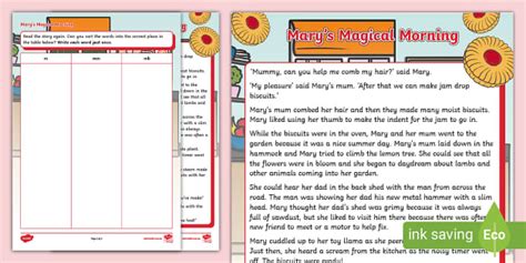 ‘m’, ‘mm’ and ‘mb’ Phoneme Spotter Story