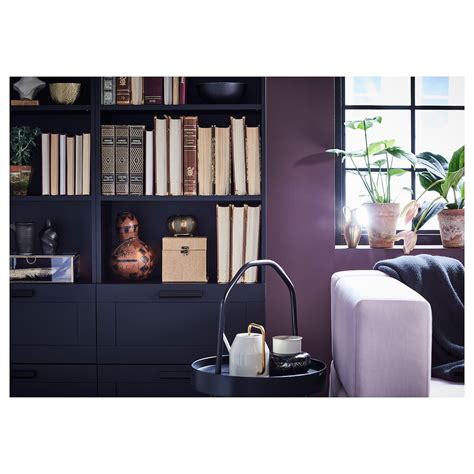 BRIMNES Bookcase, black, 60x190 cm - IKEA