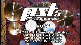 Paiste PST 5 Rock Cymbal Set| Buy Cymbal online in India | JohnsMusic.in