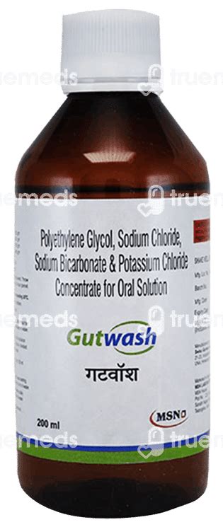 Buy Gutwash Oral Solution 200 ML Online at Truemeds