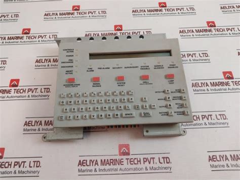 Pg Technologies Kdm-r2 Fire Alarm Keyboard Module 30517 Rev.B – Aeliya ...