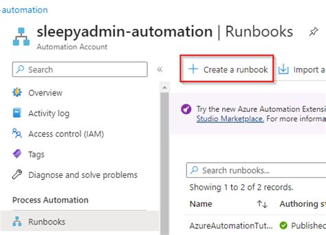 Azure Runbook Managed Identity PowerShell 的图像结果