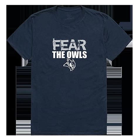 W Republic Apparel 518-172-BGT-04 Rice University Fear Tee for Men ...
