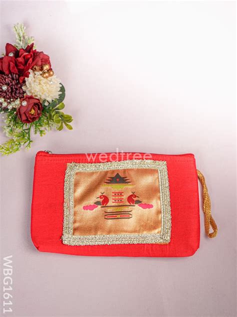Paithani Design Purse - WBG1611 – Wedtree