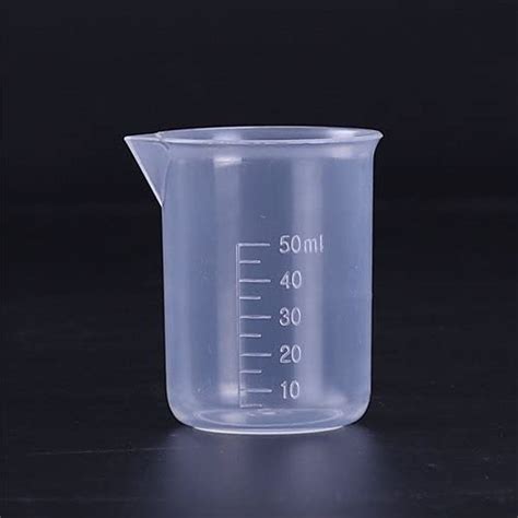 Polypropylene Plastic Beaker 50 ml | Polypropylene Combo | Pack of 12 l ...