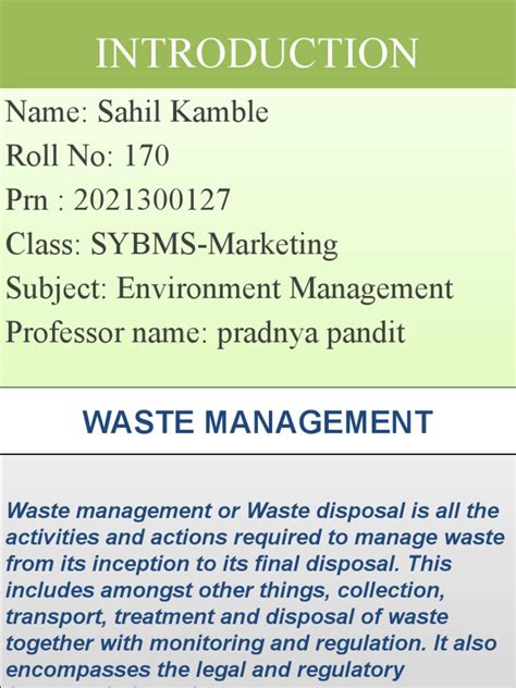 Image result for Project On Waste Management Class 12