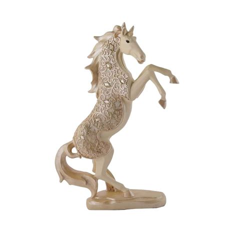 CraftVatika Standing Horse Showpiece Statue – LX INDIA