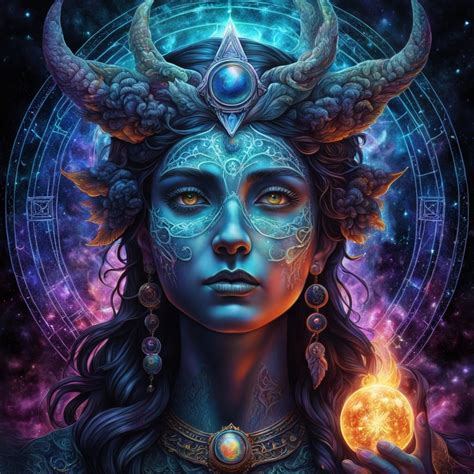 Hecate Goddess of Cosmic Magick and Liminal Transf... - AI Art