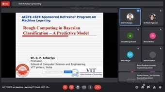 AICTE-ISTE sponsored One week Induction/Orientation program on “Machine ...