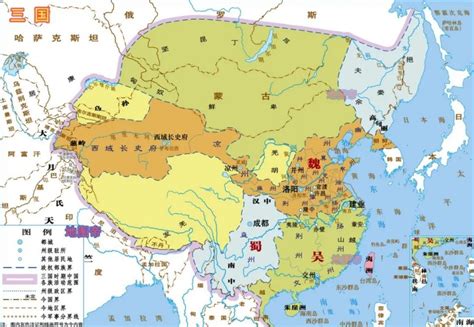 三国地图精确到郡图片（地图上的三国（一口气看完15幅地图）） | 说明书网