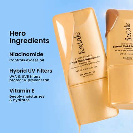 Daily Use SPF 50 PA ++++ Tinted Sunscreen, In-Vivo Tested | 50ml