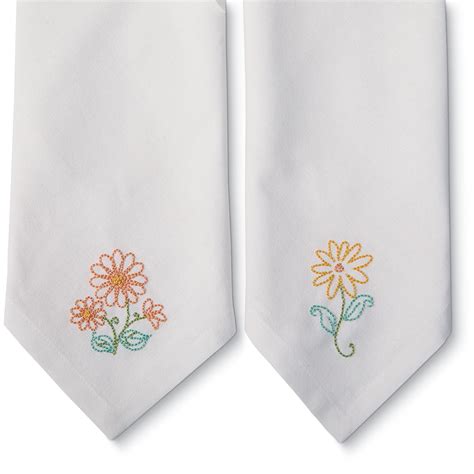 Floral Iron-On Embroidery Transfer Set by Loops & Threads® | Michaels