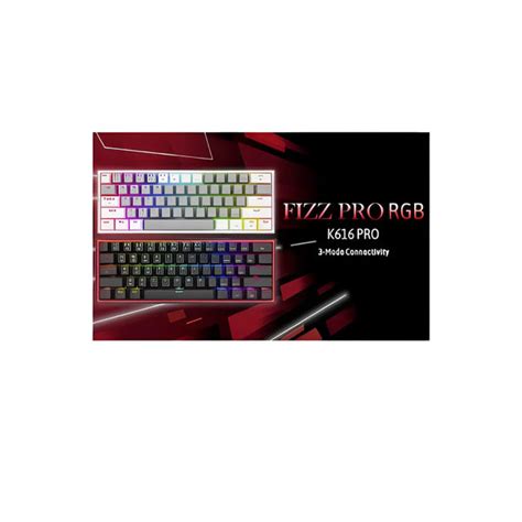 Redragon FIZZ Pro K616 60% Wireless Gaming Keyboard with RGB Launched ...