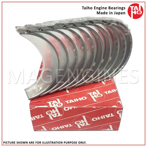 MAIN BEARING SET TOYOTA 12T 13T 1.6 & 1.8 LTR – Mag Engines