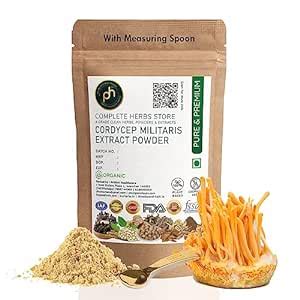 Buy PH cordyceps militaris Extract Powder 50g 10% | Immune-Boosting ...