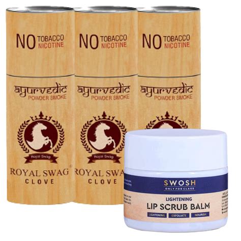 Buy ROYAL SWAG Ayurvedic Herbal Cigarettes 100% Tobacco Free and ...