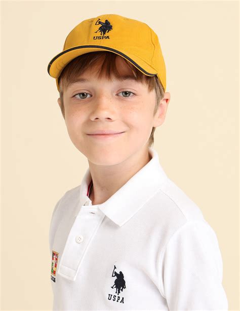 Boys Brand Embroidered Cap – U.S. Polo Assn. India