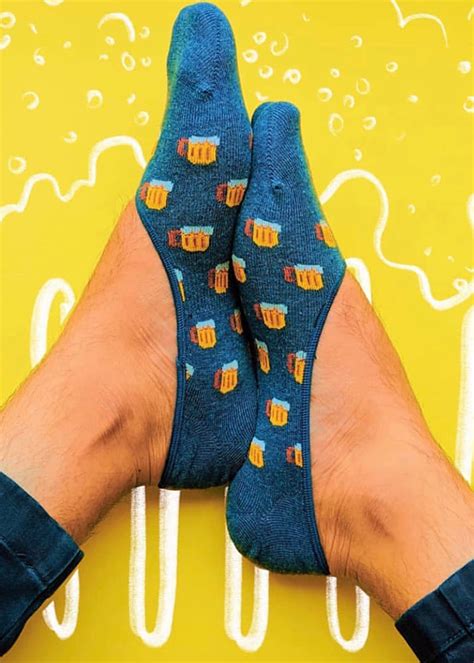 Get Beer Chug Themed Socks at ₹ 199 | LBB Shop