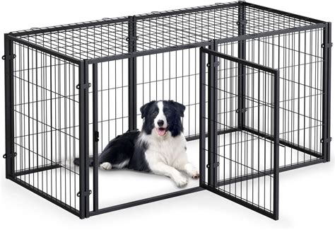LURIVA Heavy Duty Large Dog Crate, 48 L x 24 H, Dog Cage, India | Ubuy