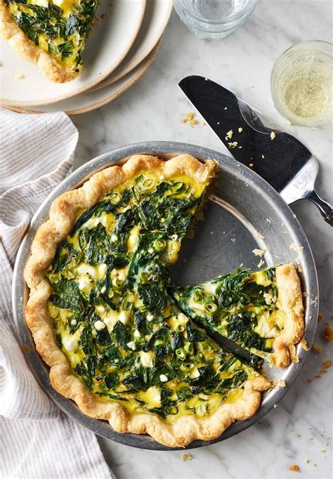 Spinach Egg Quiche Easy Recipe