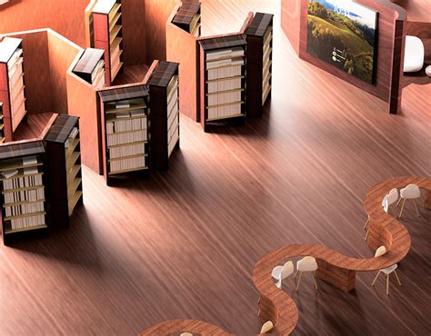 Image result for Library in Space Design