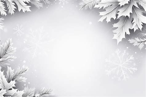 Premium Photo | White christmas background