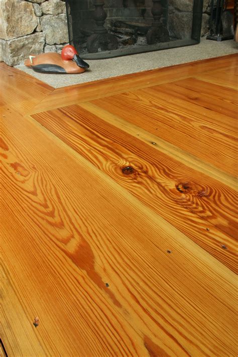 Longleaf Lumber - Reclaimed Flatsawn Heart Pine Flooring | Heart pine ...