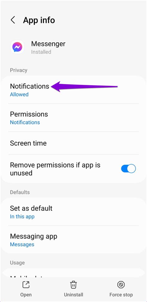 Image result for Messenger Notification Preview