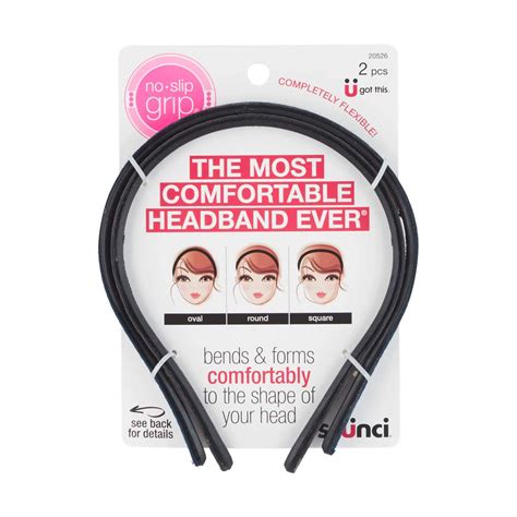 Buy Scunci No-Slip Grip Flexible Headbands, 2 ct from Dollar General ...