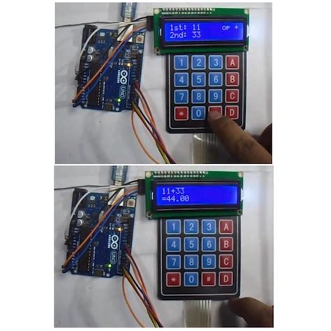 Image result for Calculator Arduino Code with I2C Wires
