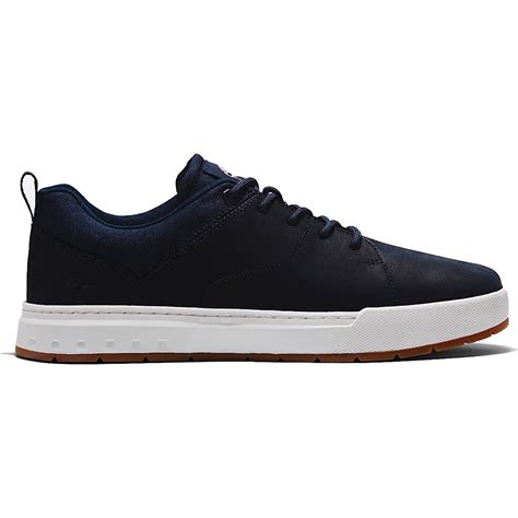 Timberland Men's Maple Grove Leather Trainers - A5Z1F - Navy
