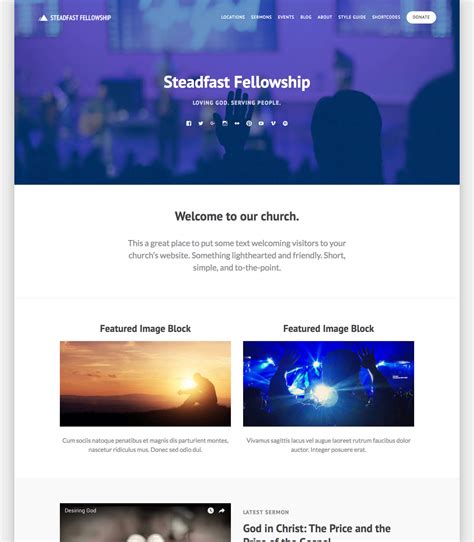 Best Church WordPress Themes - ChurchThemes.com