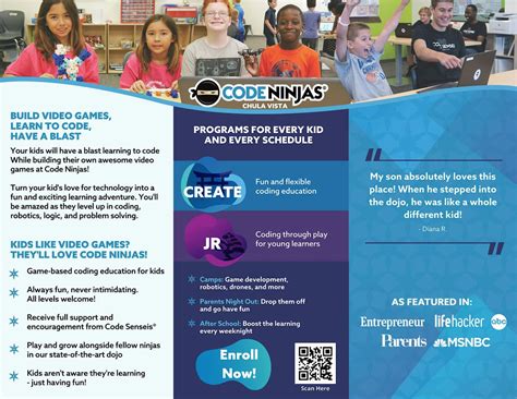 Unlimited Game Building Session (in-person) at Code Ninjas Chula Vista ...