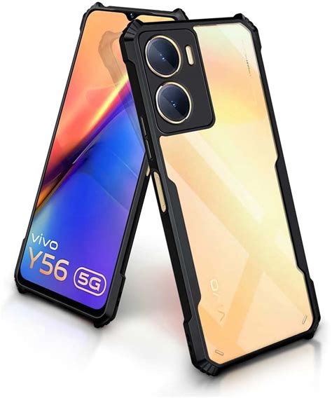 BASECASE Shock Proof Crystal Clear Back Case Mobile Cover for Vivo Y56 ...