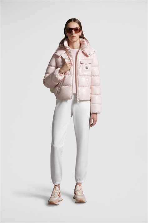 Pink moncler jacket womens online