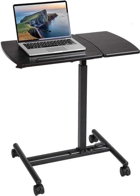 BIRDROCKHOME Height Adjustable Mobile Laptop Stand with Tilting India ...