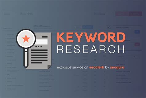 Professional SEO Keyword Research for $10 - SEOClerks