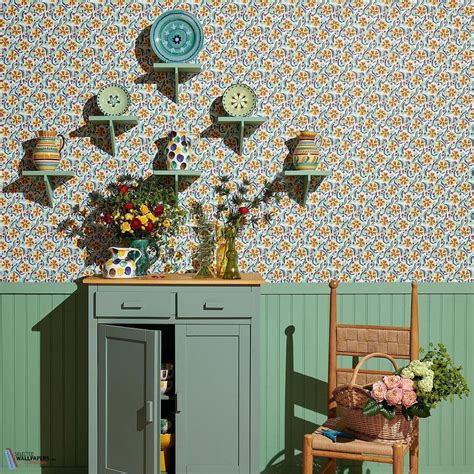 Les Anemones wallpaper Pierre Frey | Wallpaper Les Anemones FP006 ...