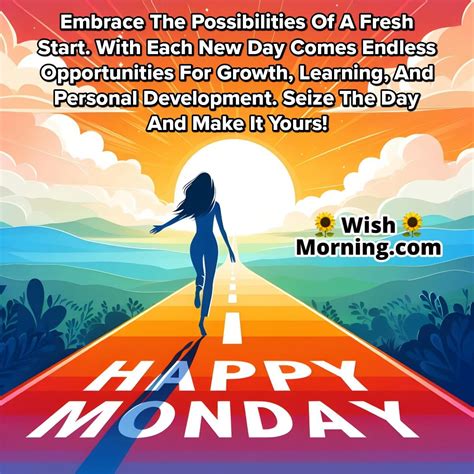 Happy Monday Motivational Messages to Kickstart the Week - Wish Morning