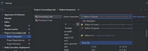 How to Change Python Path in PyCharm 的图像结果