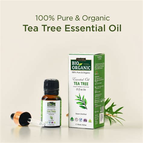 Pure & Organic Tea Tree Essential Oil – Indus Valley