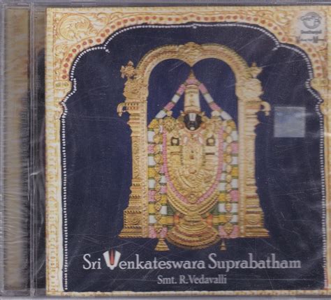 Sri Venkateswara Suprabatham: Smt. R. Vedavalli, Manikkavinayagam ...