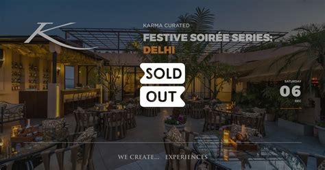 FESTIVE SOIRÉE SERIES: DELHI, Aban By Thai High, Bangalore, 6 December ...