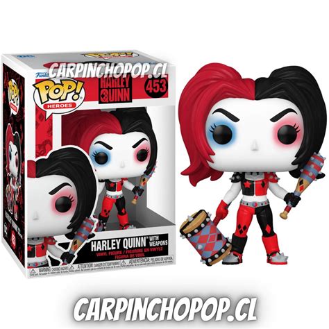 FUNKO POP DC COMICS - HARLEY QUINN WITH WEAPONS 453 - CarpinchoPop
