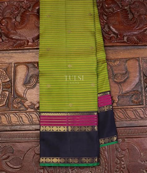 Buy Green Kanjivaram Silk Saree T532932