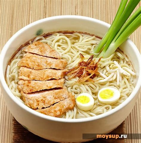 Японский суп-лапша Рамен — Самые вкусные рецепты