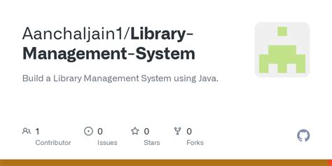 Image result for Library Management System in Java GitHub